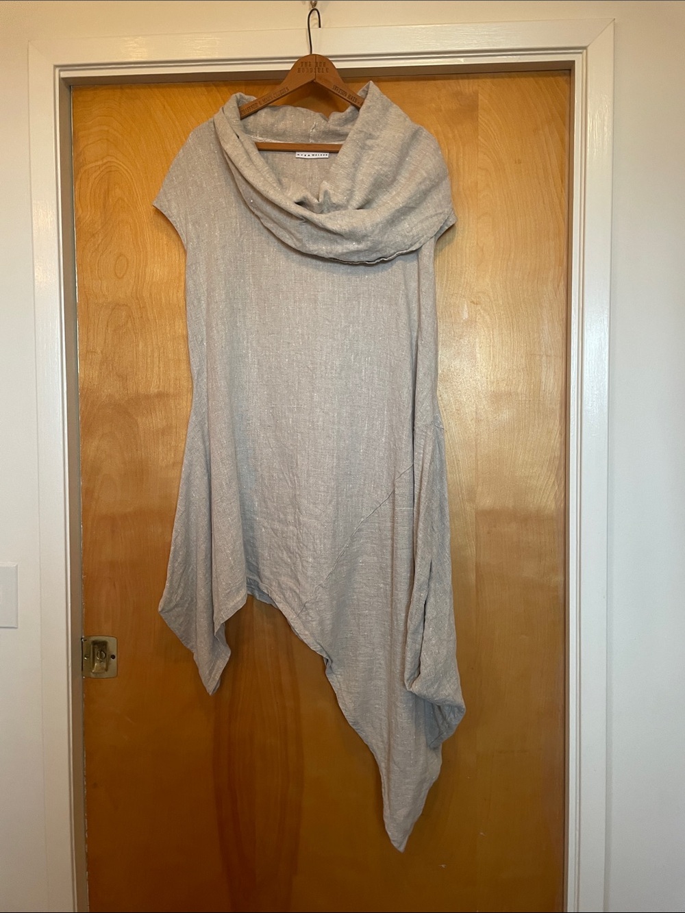 Bryn Walker linen asymmetrical dress
